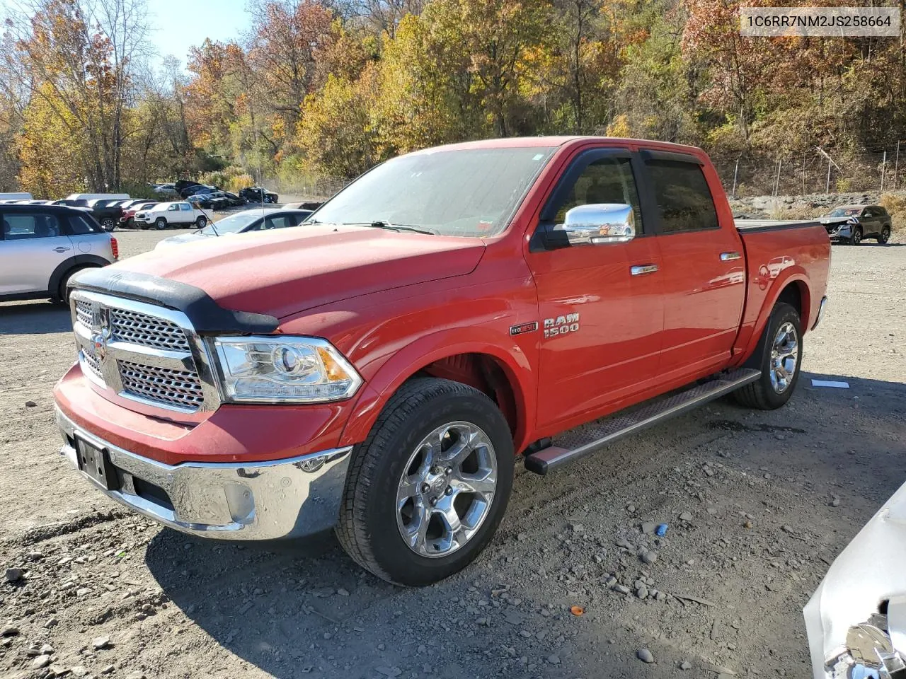 2018 Ram 1500 Laramie VIN: 1C6RR7NM2JS258664 Lot: 77381614