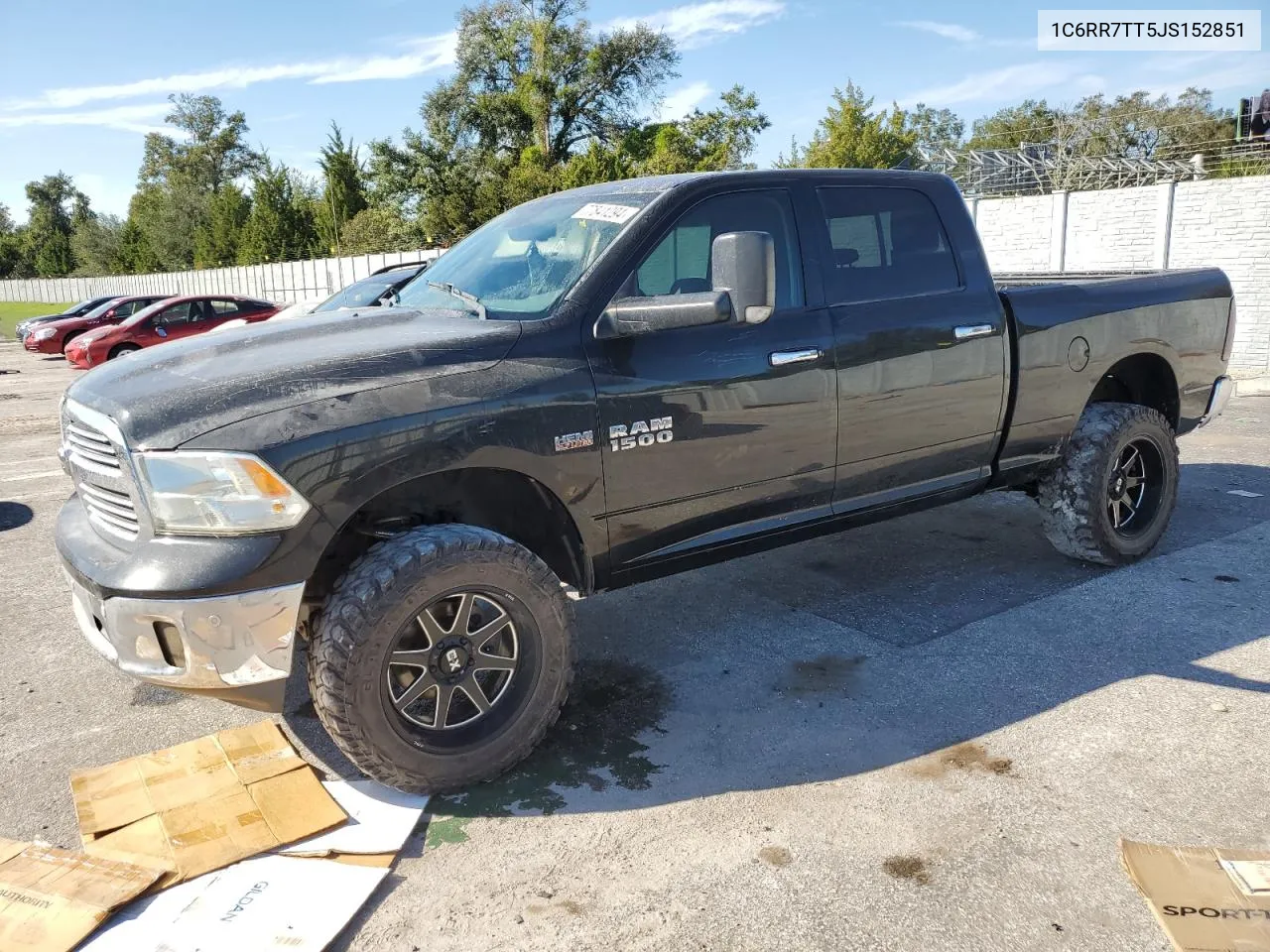 2018 Ram 1500 Slt VIN: 1C6RR7TT5JS152851 Lot: 77841294