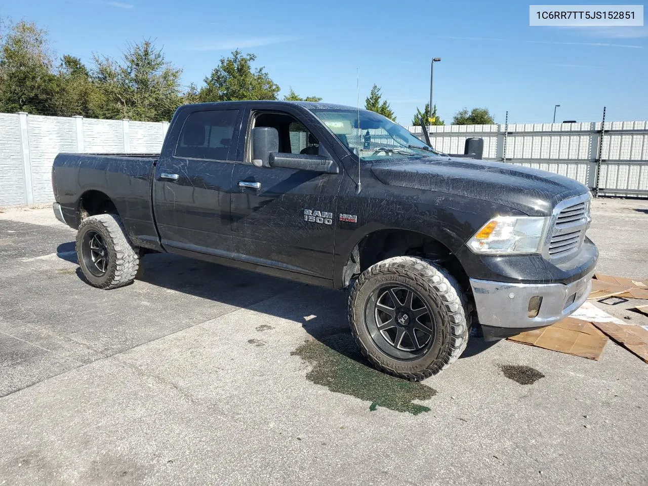 2018 Ram 1500 Slt VIN: 1C6RR7TT5JS152851 Lot: 77841294