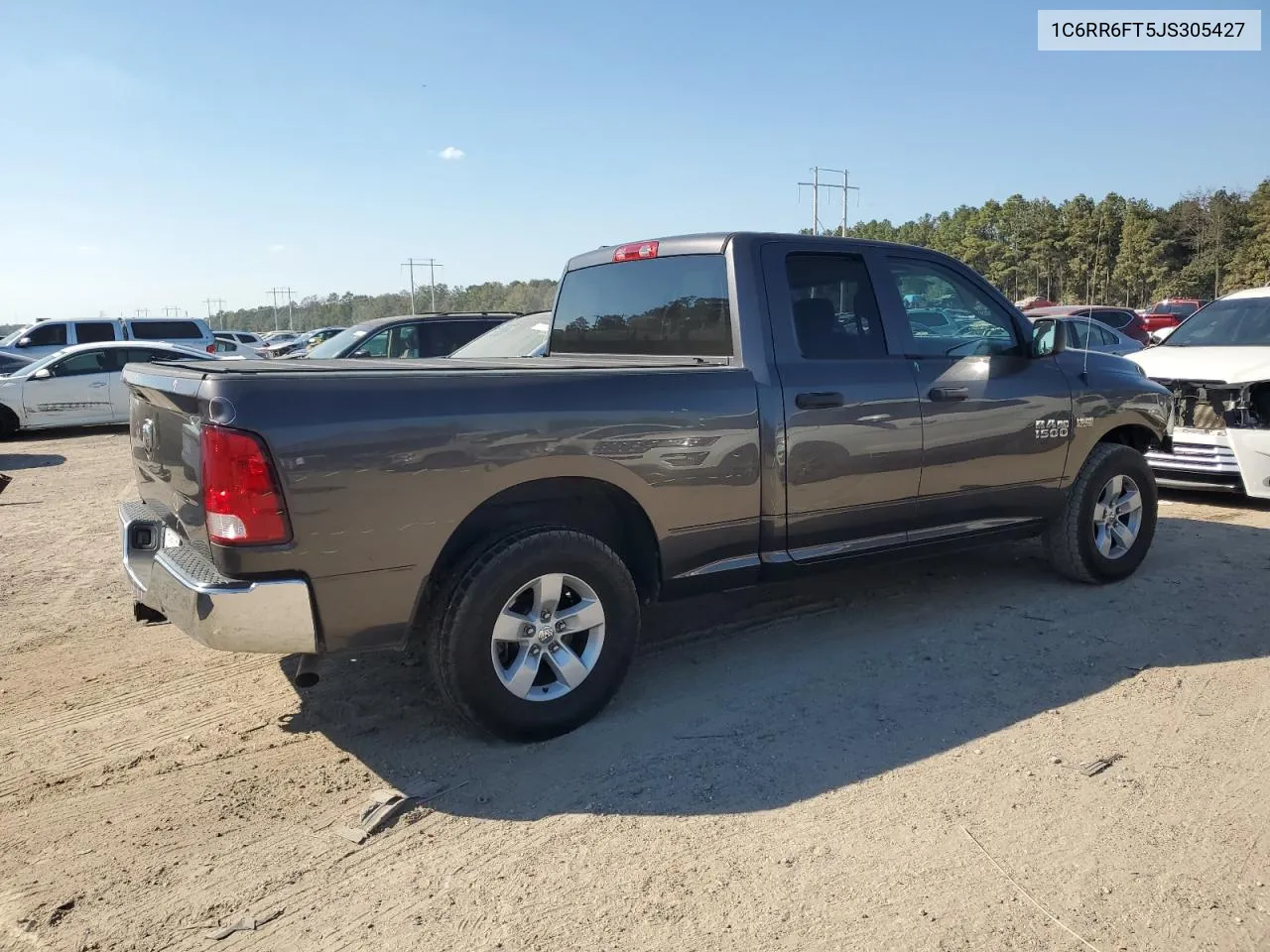 2018 Ram 1500 St VIN: 1C6RR6FT5JS305427 Lot: 78165614