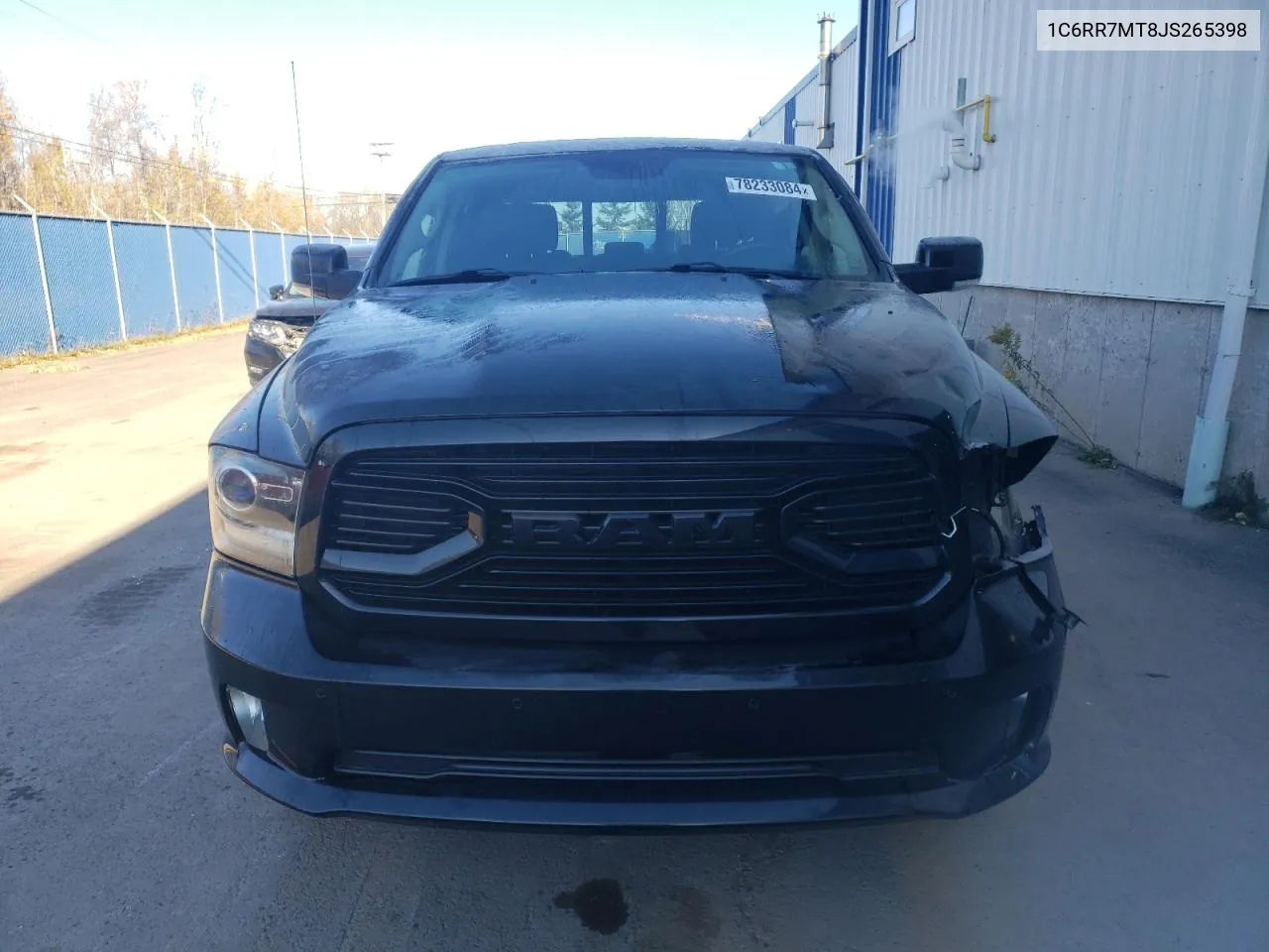 2018 Ram 1500 Sport VIN: 1C6RR7MT8JS265398 Lot: 78233084