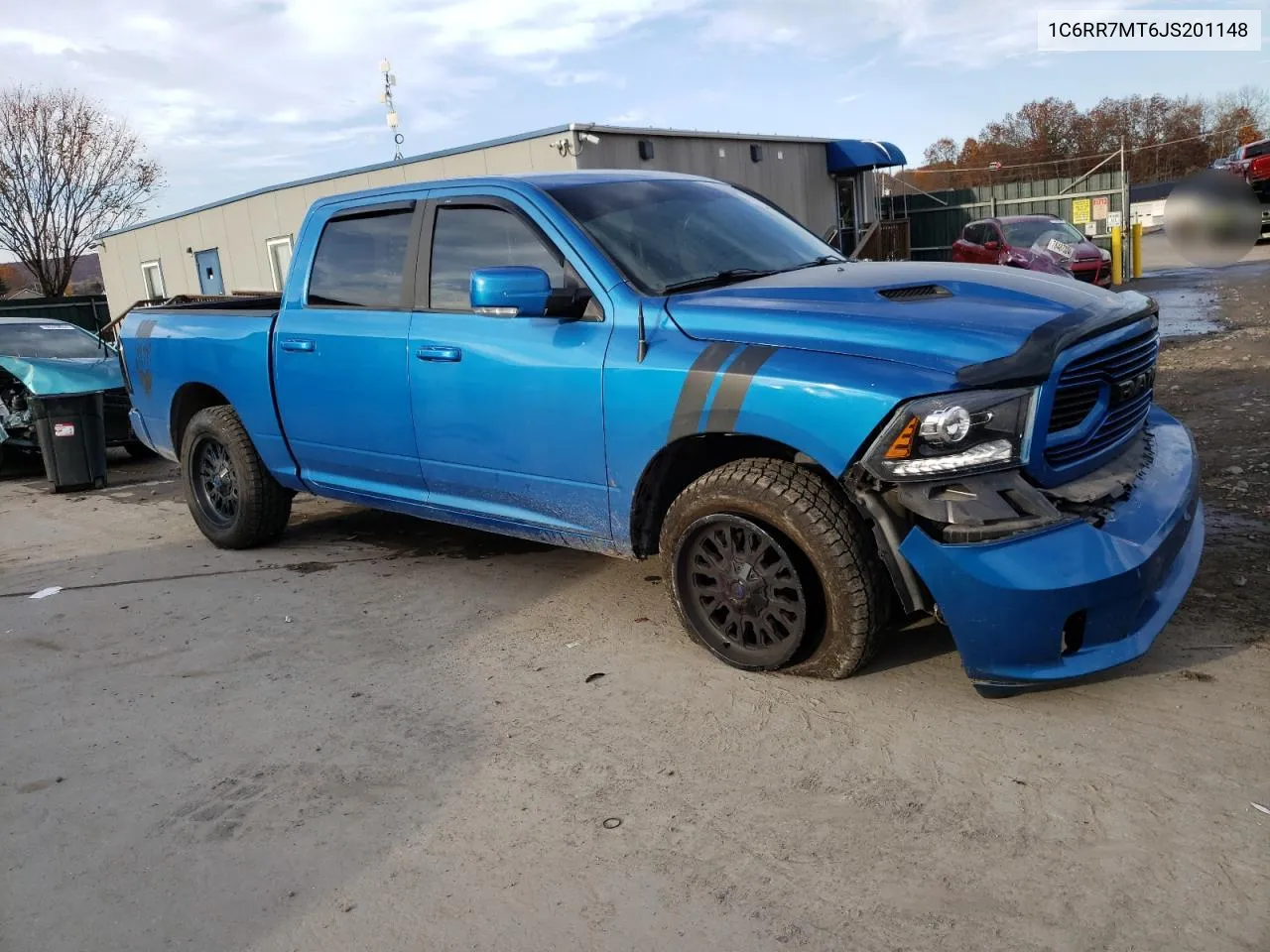 2018 Ram 1500 Sport VIN: 1C6RR7MT6JS201148 Lot: 78363884