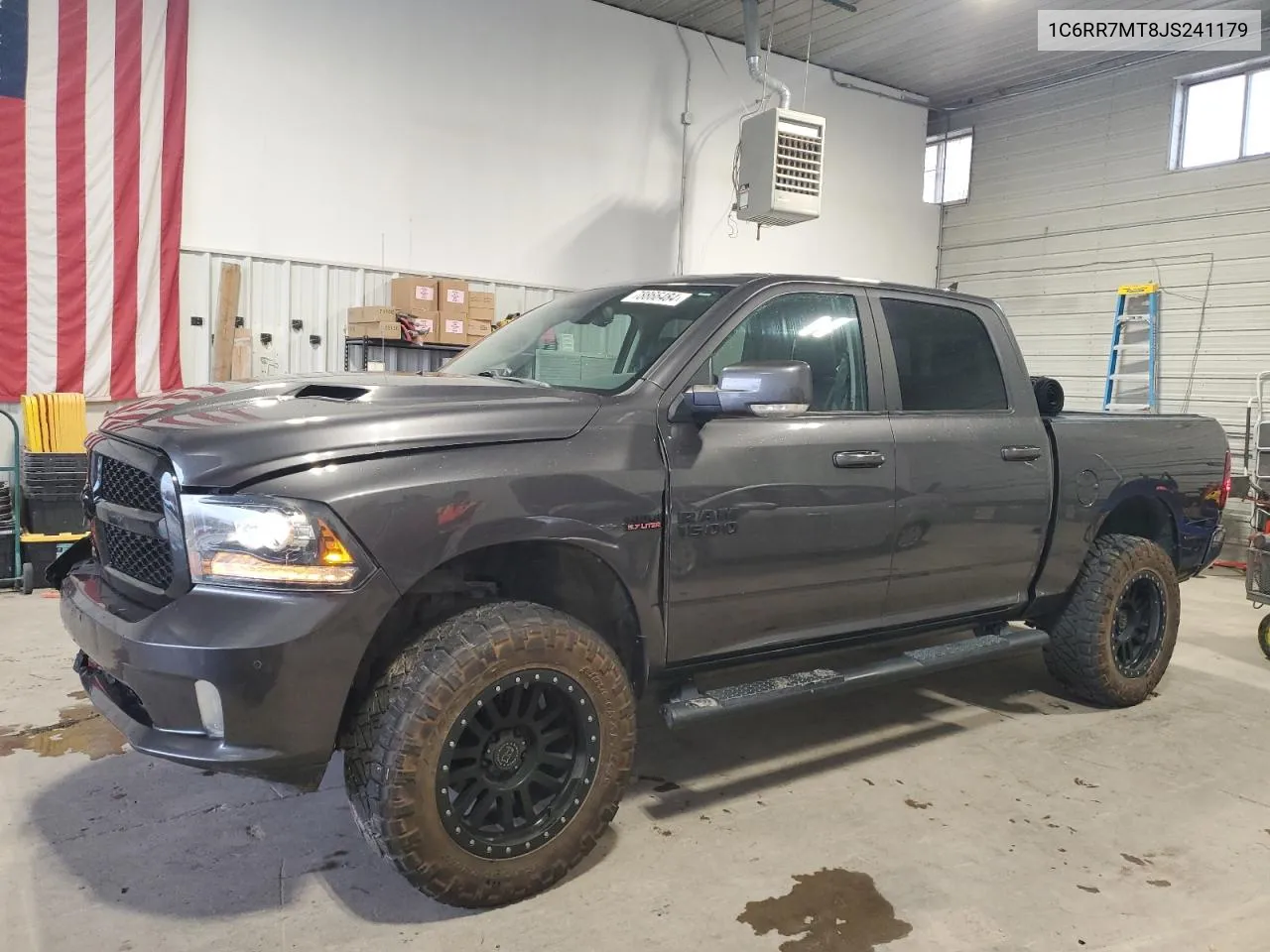 2018 Ram 1500 Sport VIN: 1C6RR7MT8JS241179 Lot: 78866484