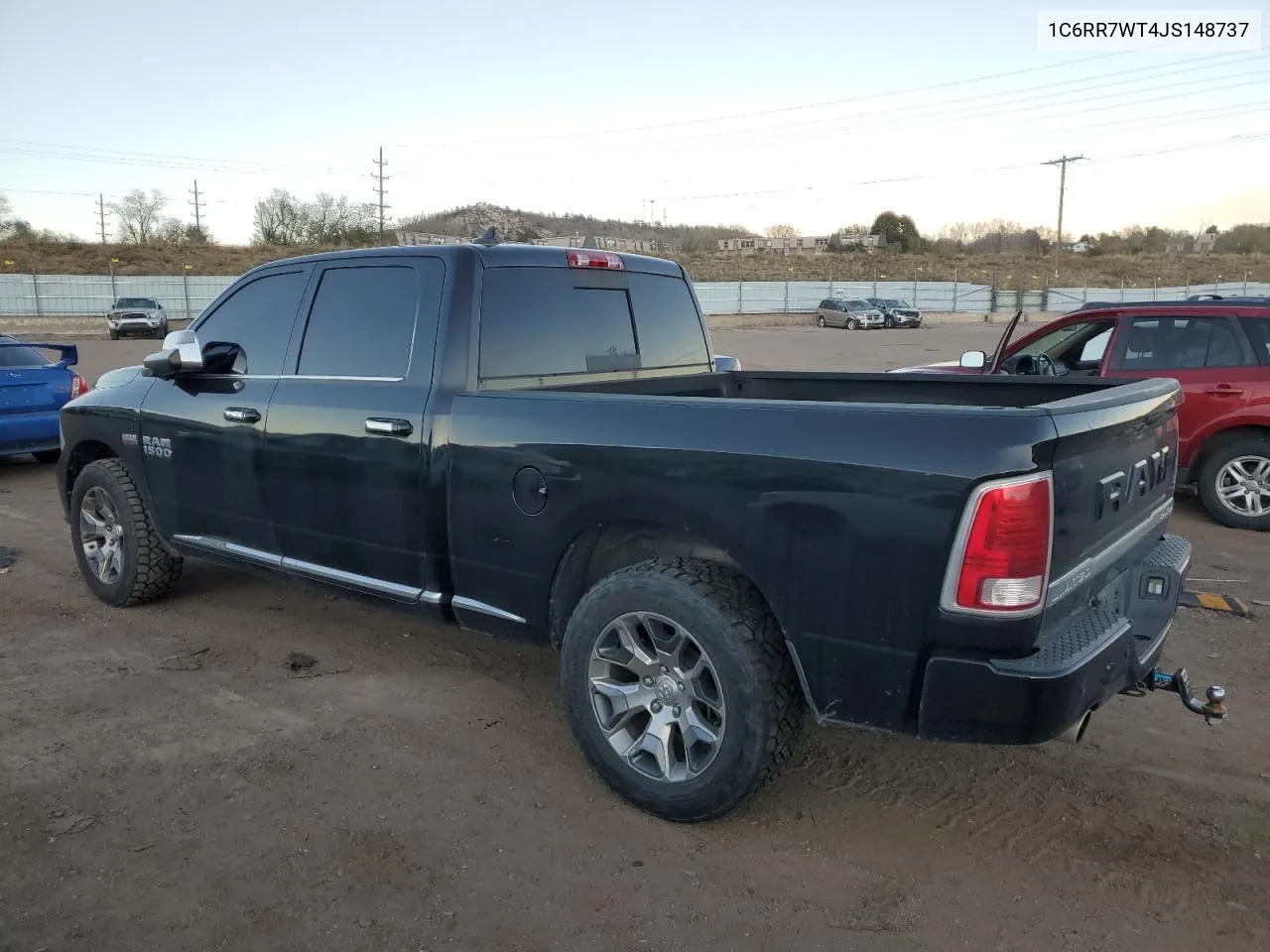 2018 Ram 1500 Longhorn VIN: 1C6RR7WT4JS148737 Lot: 79611464