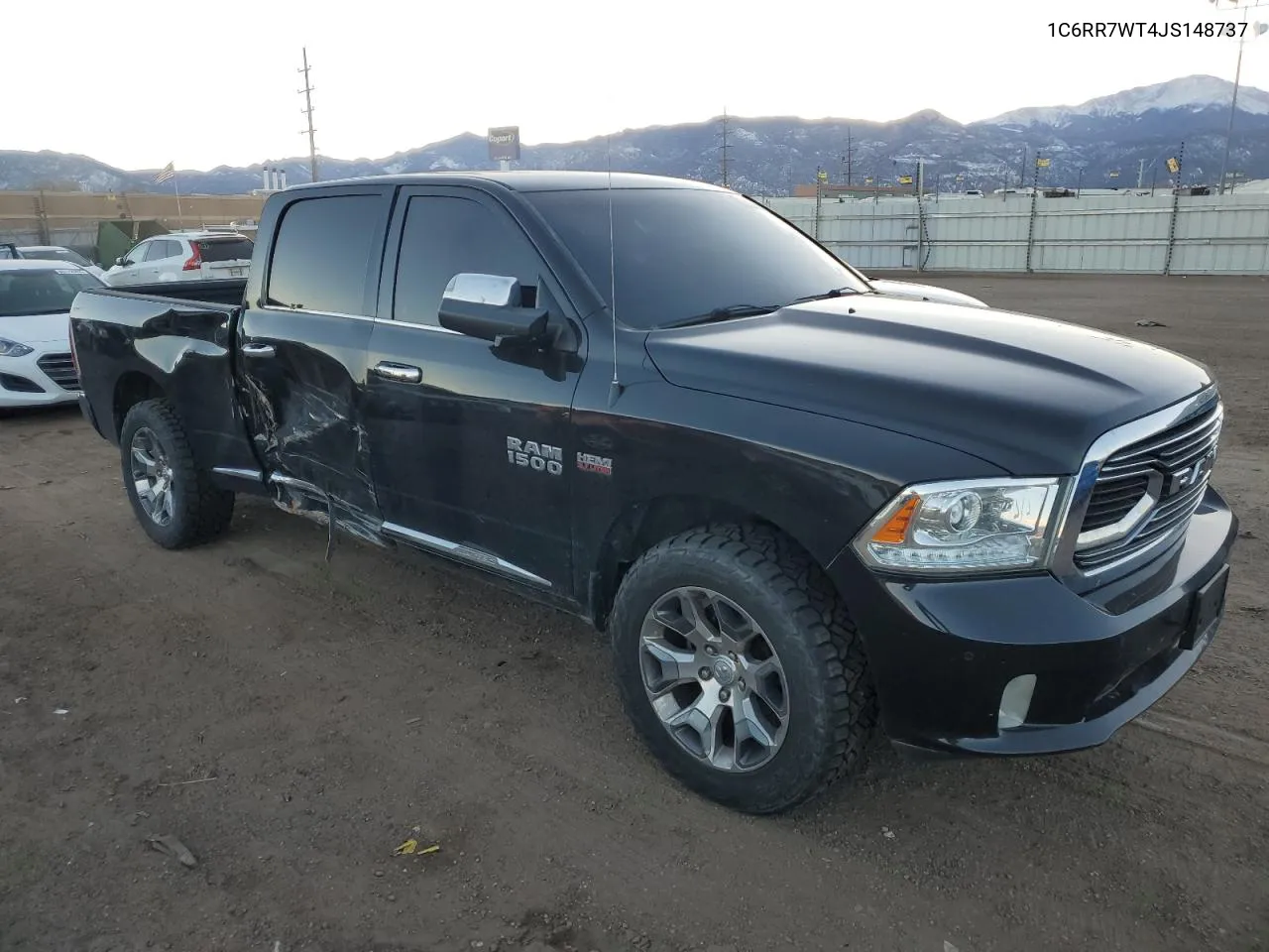 2018 Ram 1500 Longhorn VIN: 1C6RR7WT4JS148737 Lot: 79611464