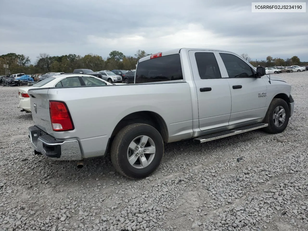 2018 Ram 1500 St VIN: 1C6RR6FG2JS234190 Lot: 80222184