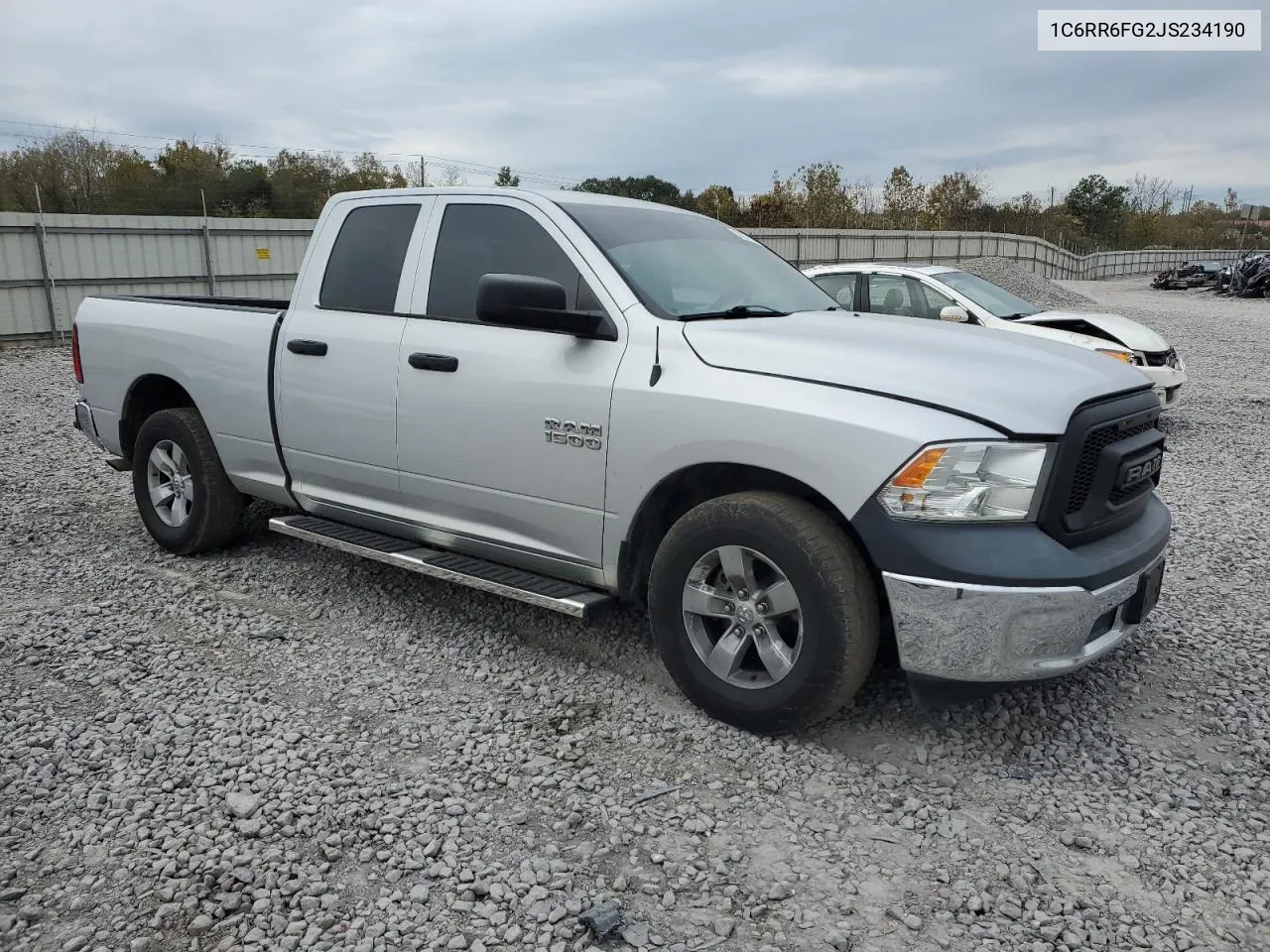 2018 Ram 1500 St VIN: 1C6RR6FG2JS234190 Lot: 80222184