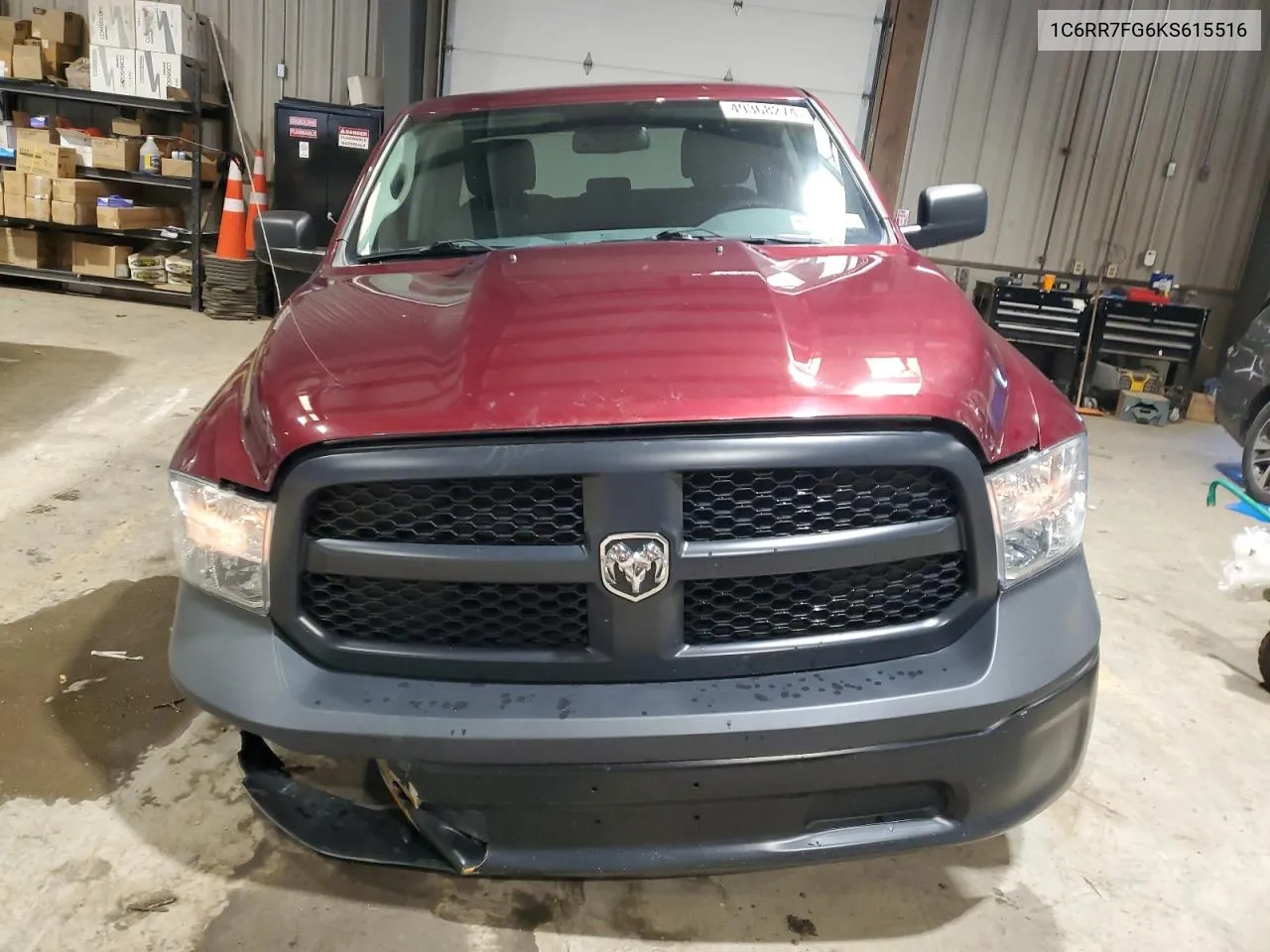 2019 Ram 1500 Classic Tradesman VIN: 1C6RR7FG6KS615516 Lot: 49368274