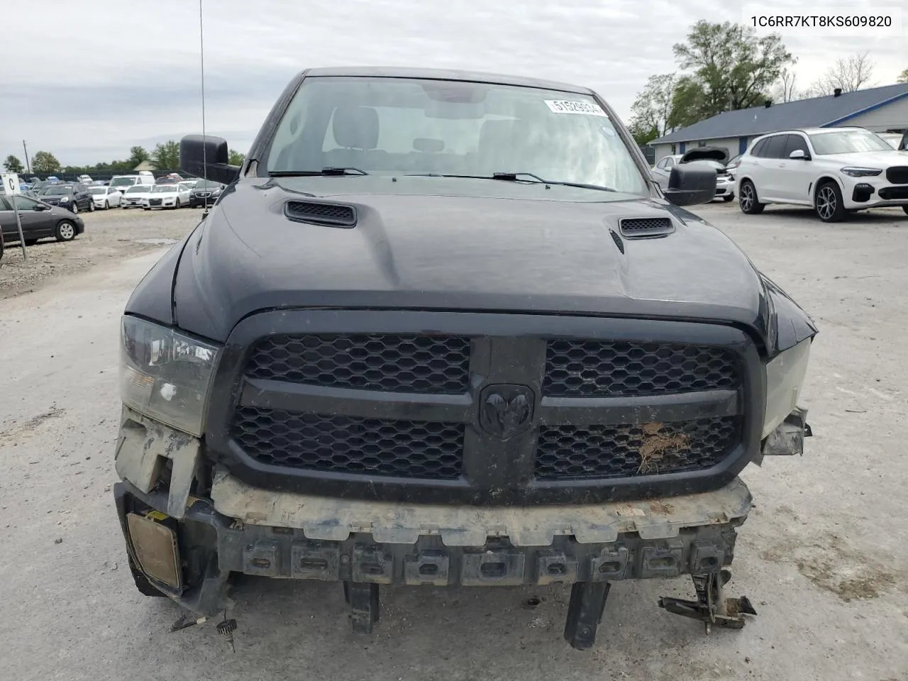 2019 Ram 1500 Classic Tradesman VIN: 1C6RR7KT8KS609820 Lot: 51529934