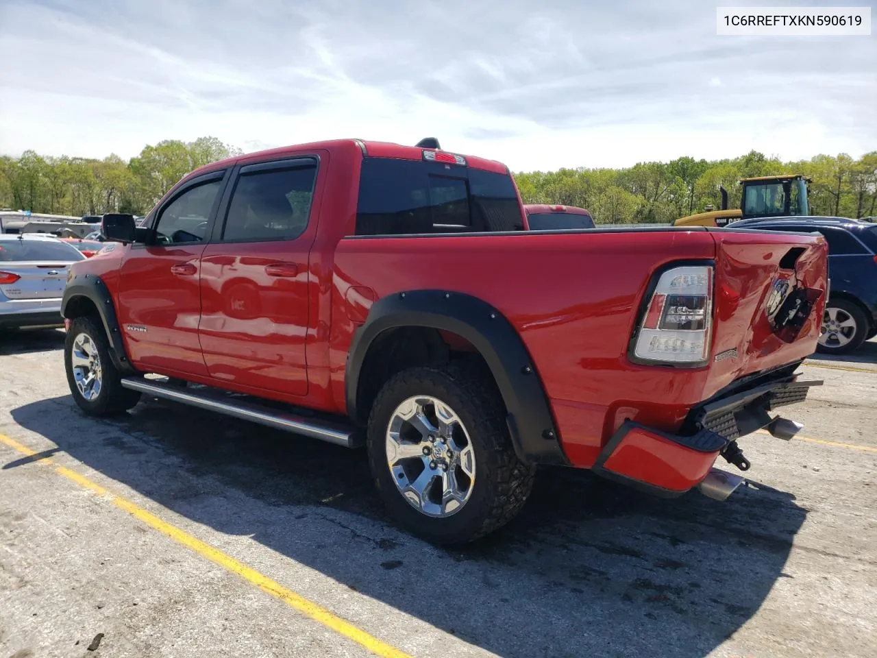 1C6RREFTXKN590619 2019 Ram 1500 Big Horn/Lone Star