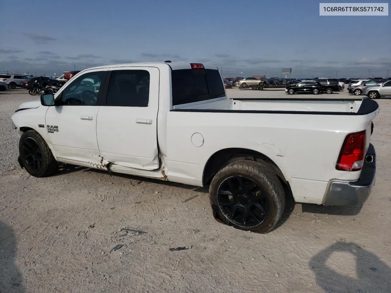 2019 Ram 1500 Classic Slt VIN: 1C6RR6TT8KS571742 Lot: 53317954