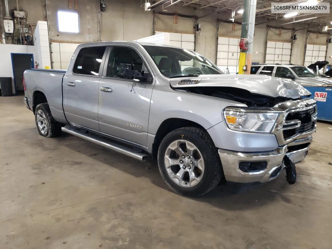 2019 Ram 1500 Big Horn/Lone Star VIN: 1C6SRFMT5KN662479 Lot: 53334494