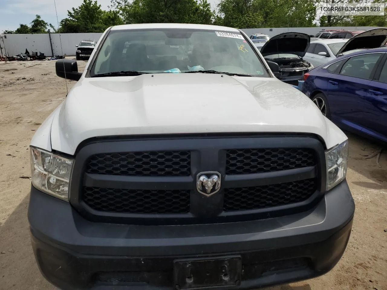 1C6RR6FG3KS581528 2019 Ram 1500 Classic Tradesman