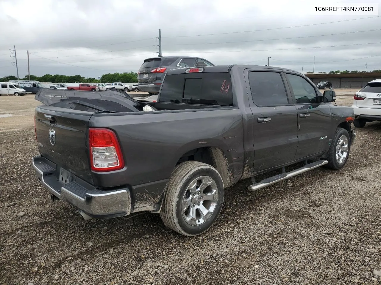 1C6RREFT4KN770081 2019 Ram 1500 Big Horn/Lone Star