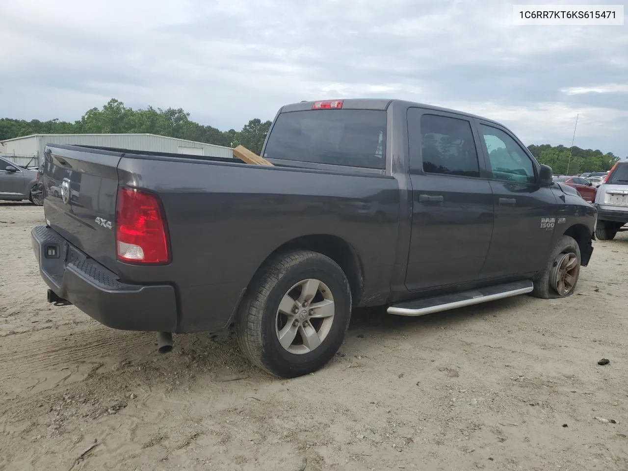 2019 Ram 1500 Classic Tradesman VIN: 1C6RR7KT6KS615471 Lot: 53805464