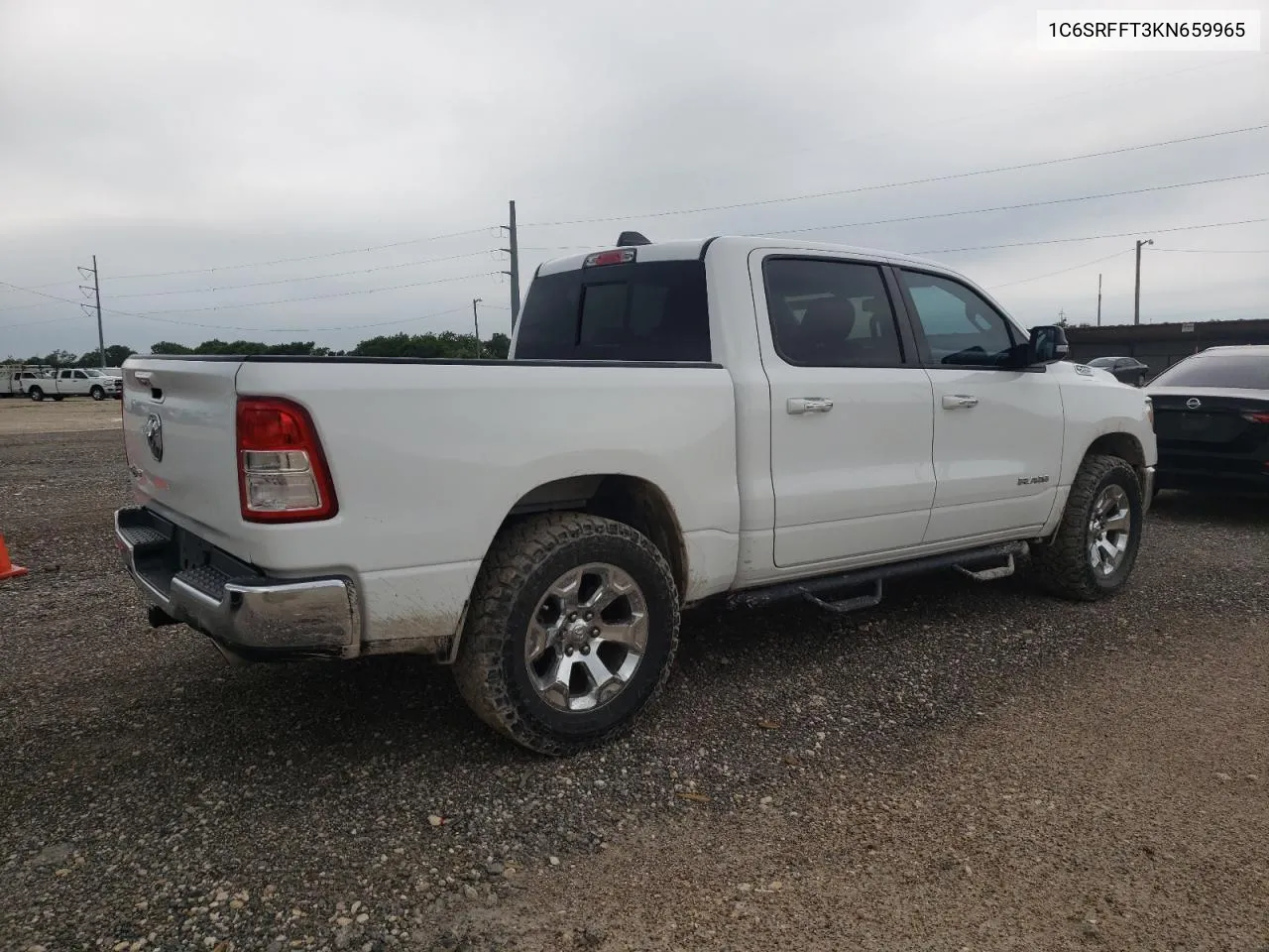 2019 Ram 1500 Big Horn/Lone Star VIN: 1C6SRFFT3KN659965 Lot: 56368874