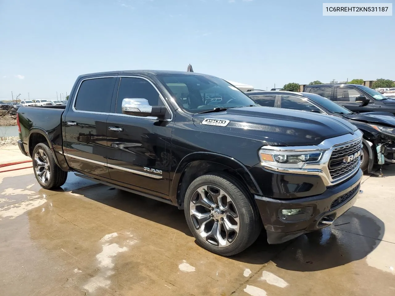 2019 Ram 1500 Limited VIN: 1C6RREHT2KN531187 Lot: 56518224