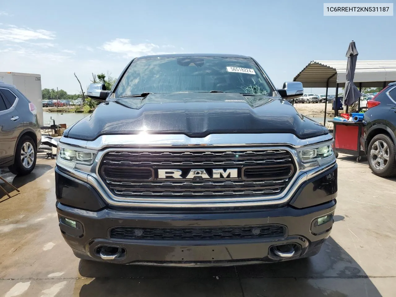 1C6RREHT2KN531187 2019 Ram 1500 Limited