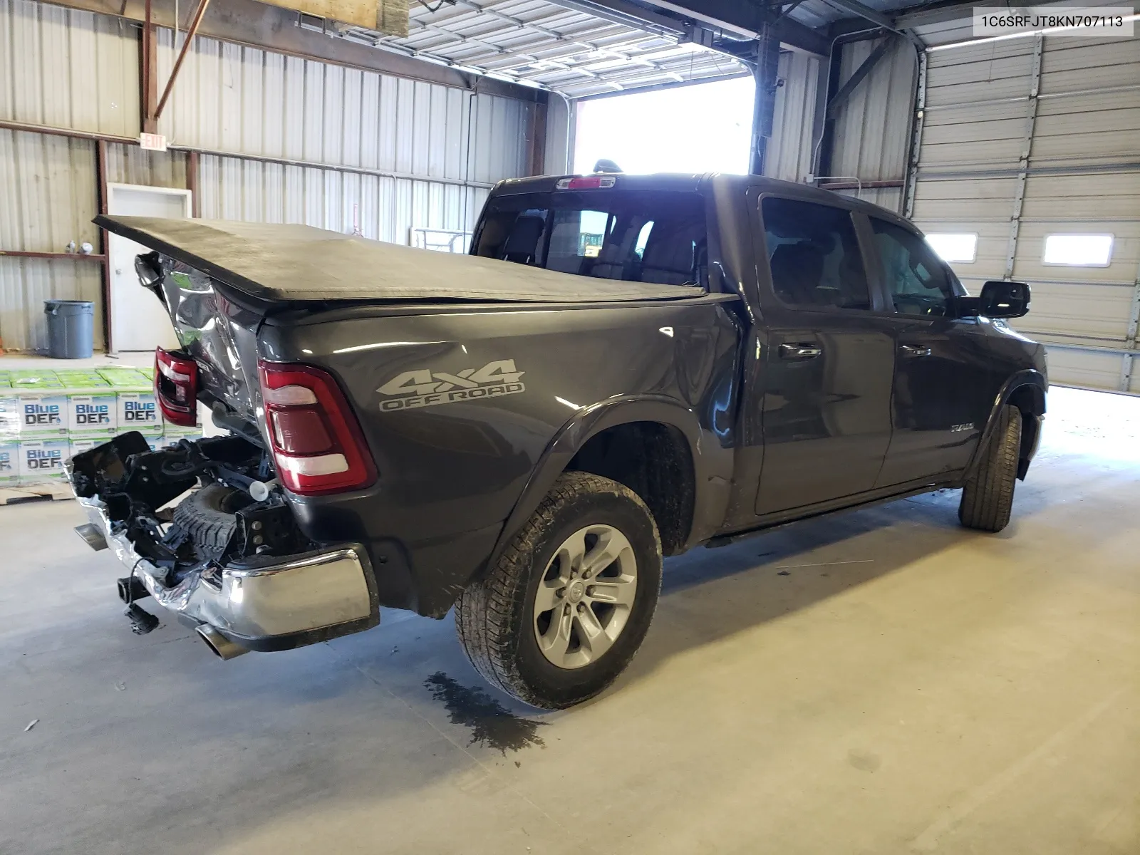 2019 Ram 1500 Laramie VIN: 1C6SRFJT8KN707113 Lot: 57477244