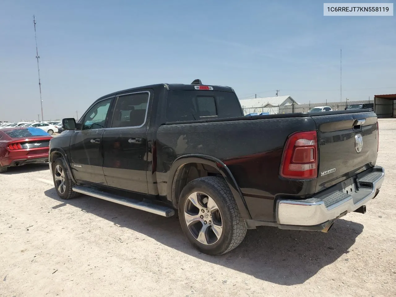 1C6RREJT7KN558119 2019 Ram 1500 Laramie