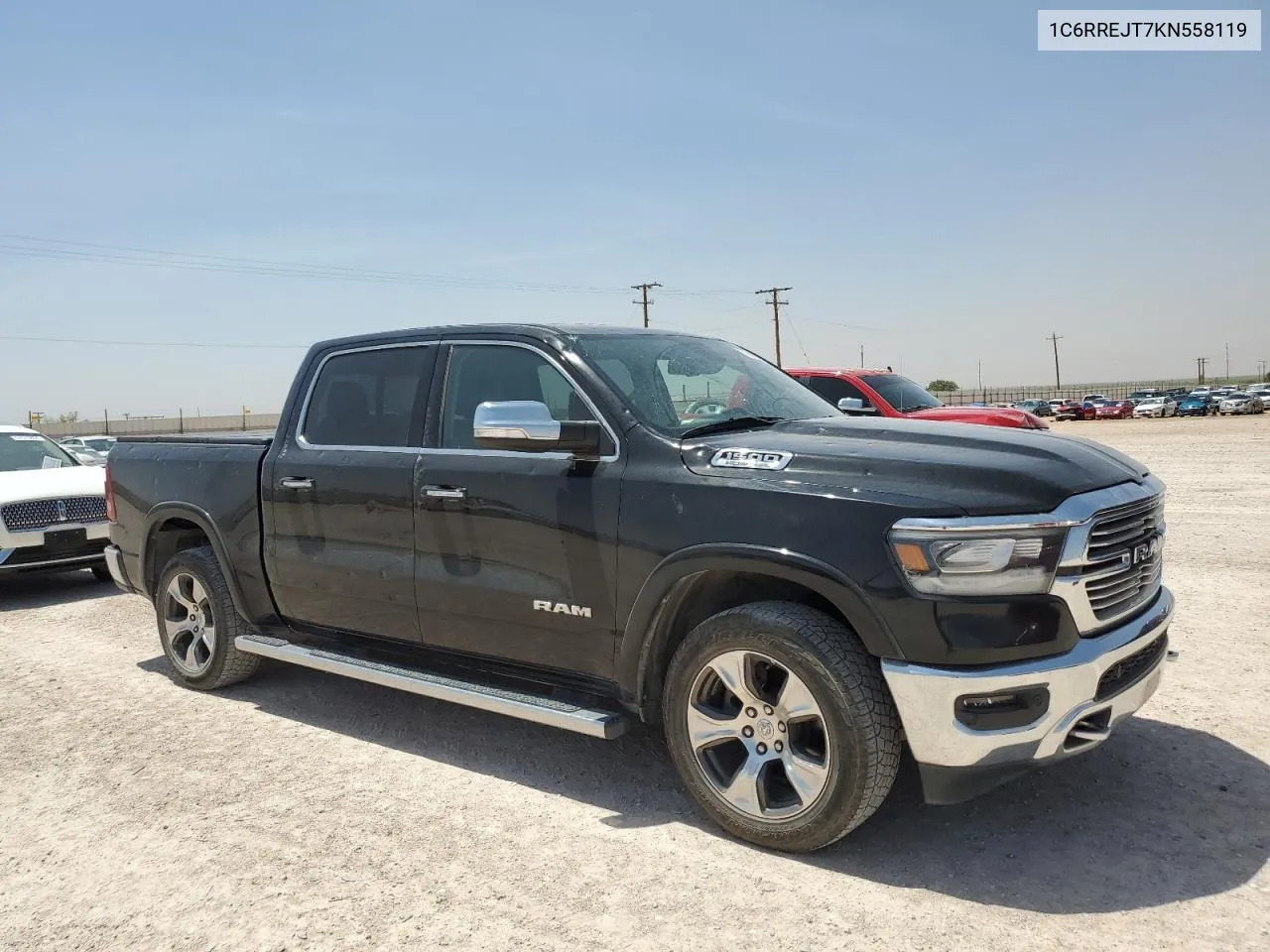 1C6RREJT7KN558119 2019 Ram 1500 Laramie