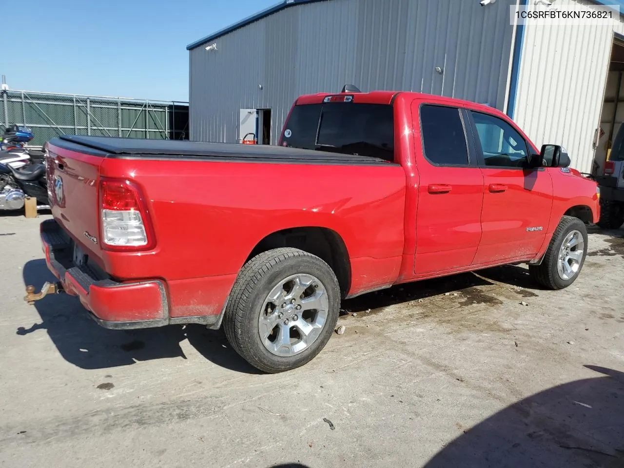 2019 Ram 1500 Big Horn/Lone Star VIN: 1C6SRFBT6KN736821 Lot: 58324964