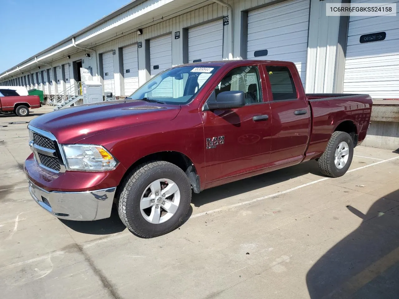 2019 Ram 1500 Classic Tradesman VIN: 1C6RR6FG8KS524158 Lot: 58389844