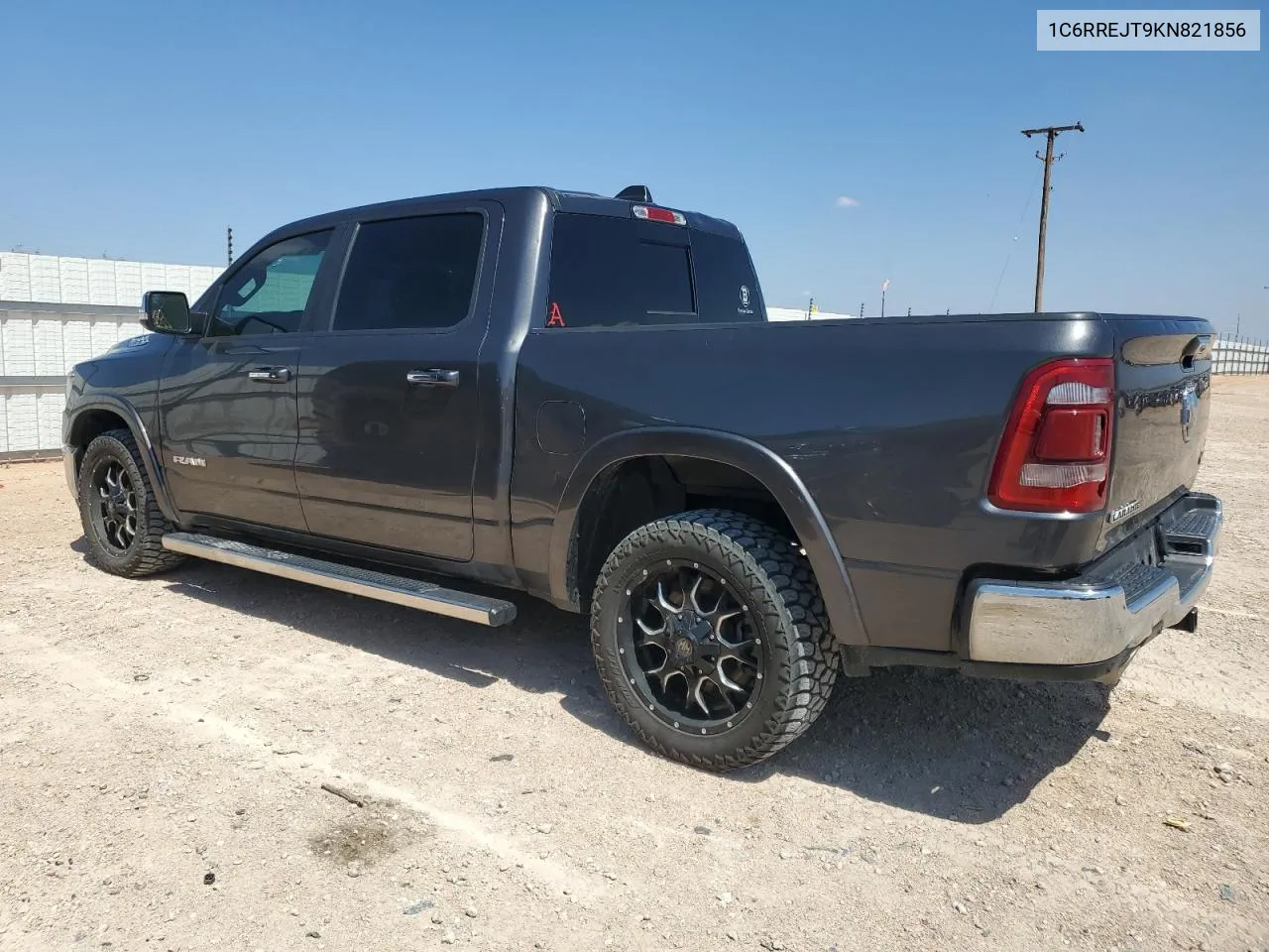 2019 Ram 1500 Laramie VIN: 1C6RREJT9KN821856 Lot: 58704554