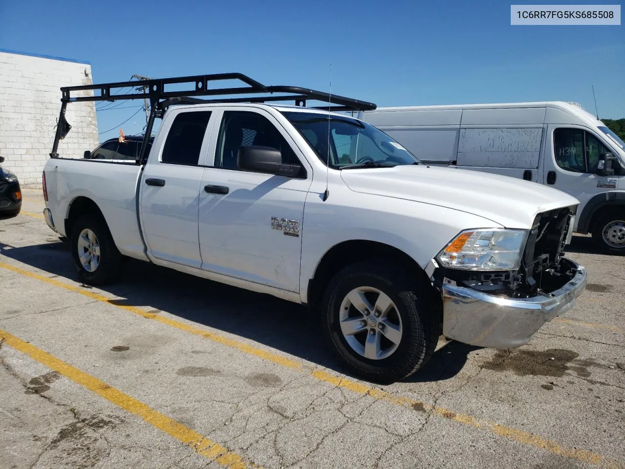 2019 Ram 1500 Classic Tradesman VIN: 1C6RR7FG5KS685508 Lot: 58891584