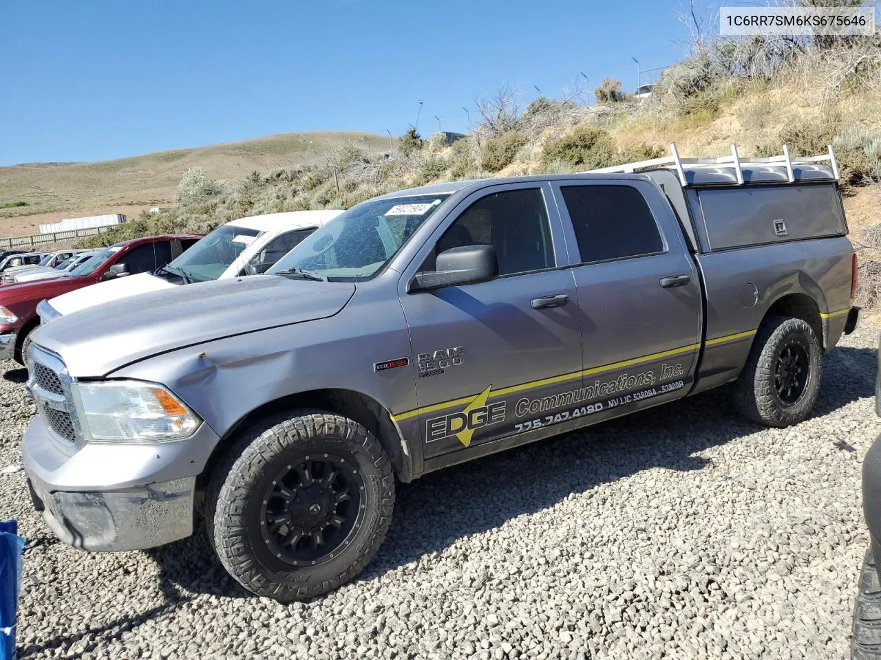 2019 Ram 1500 Classic Tradesman VIN: 1C6RR7SM6KS675646 Lot: 59021904