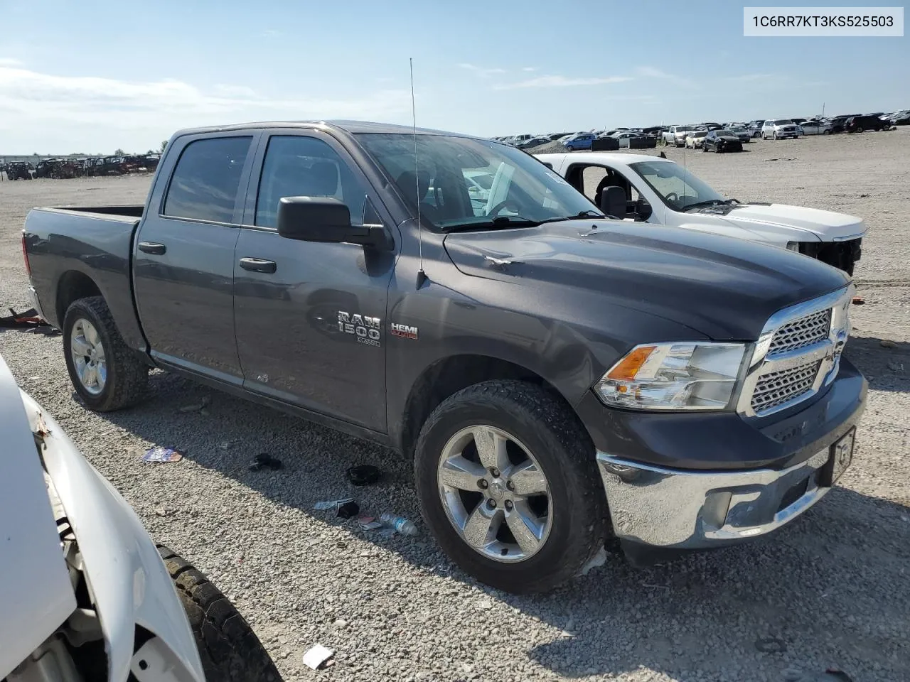 2019 Ram 1500 Classic Tradesman VIN: 1C6RR7KT3KS525503 Lot: 59257764