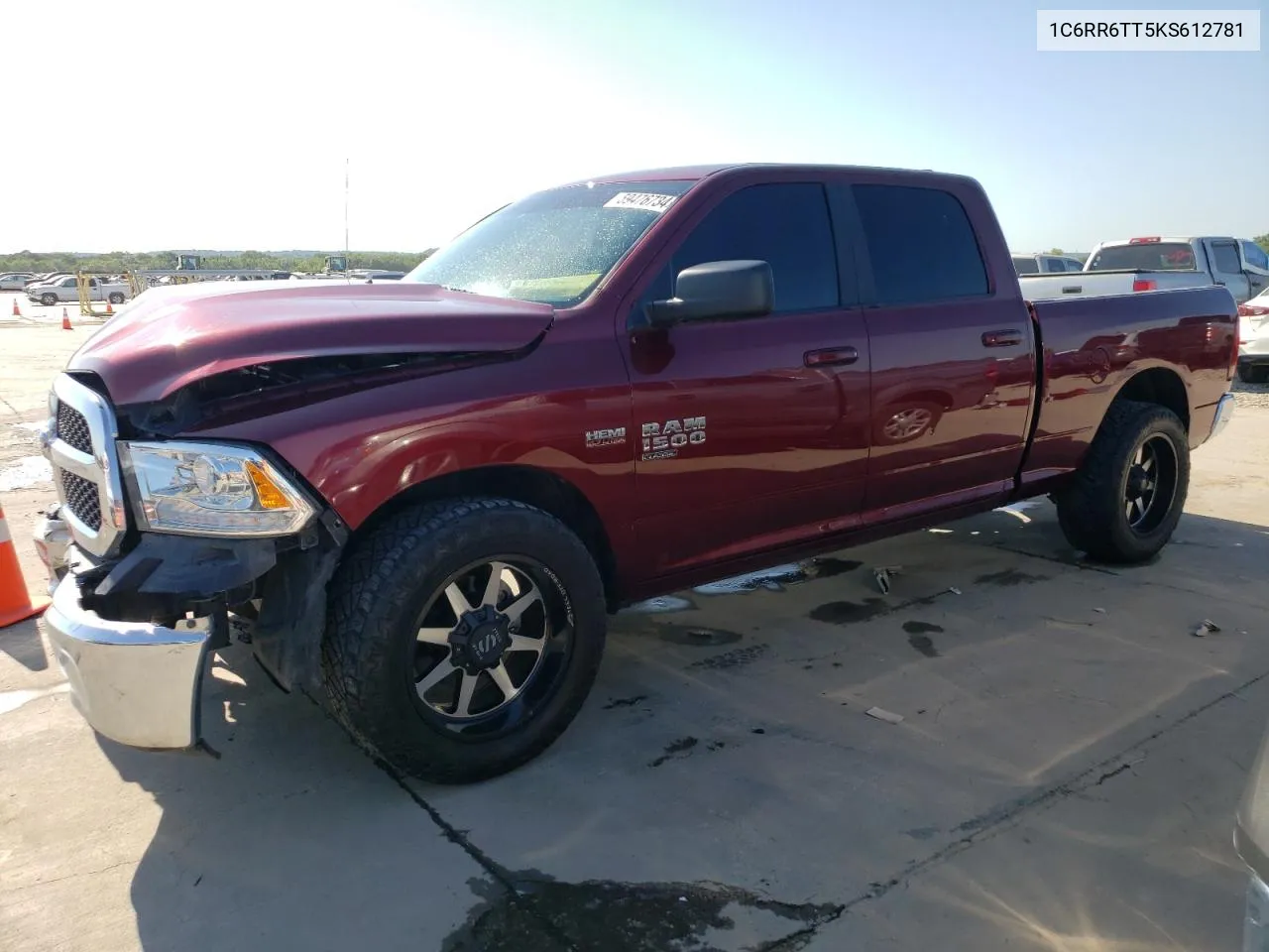 2019 Ram 1500 Classic Slt VIN: 1C6RR6TT5KS612781 Lot: 59476734