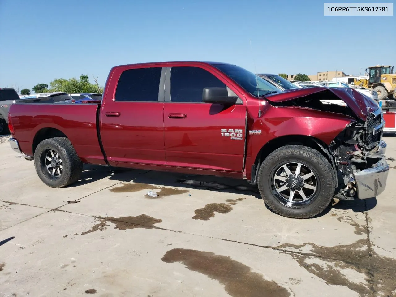 2019 Ram 1500 Classic Slt VIN: 1C6RR6TT5KS612781 Lot: 59476734