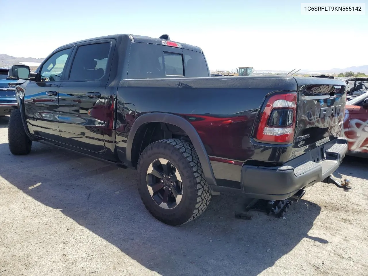 1C6SRFLT9KN565142 2019 Ram 1500 Rebel