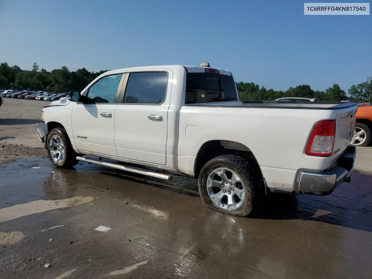 2019 Ram 1500 Big Horn/Lone Star VIN: 1C6RRFFG4KN817540 Lot: 59790794