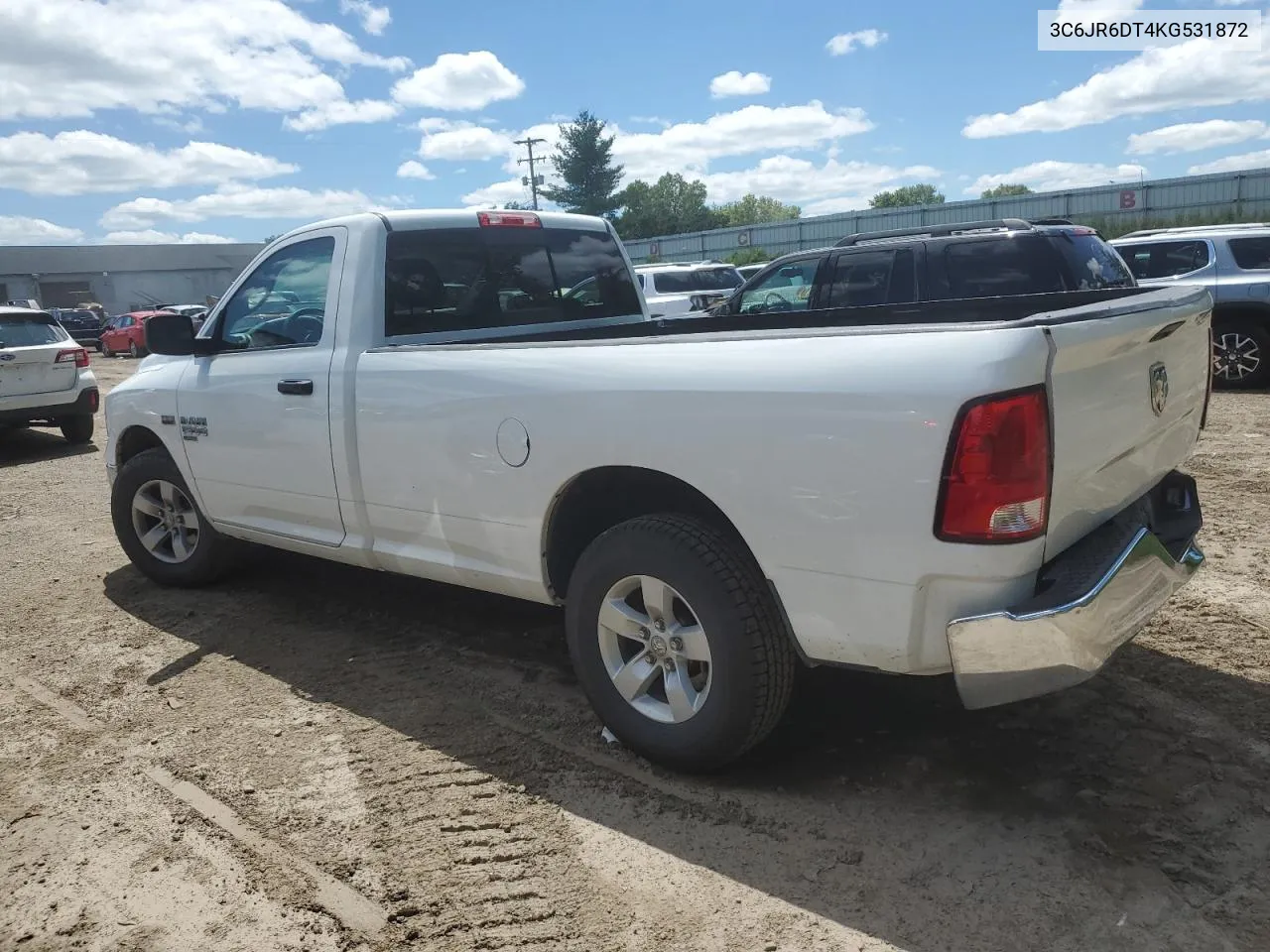 2019 Ram 1500 Classic Tradesman VIN: 3C6JR6DT4KG531872 Lot: 59885944