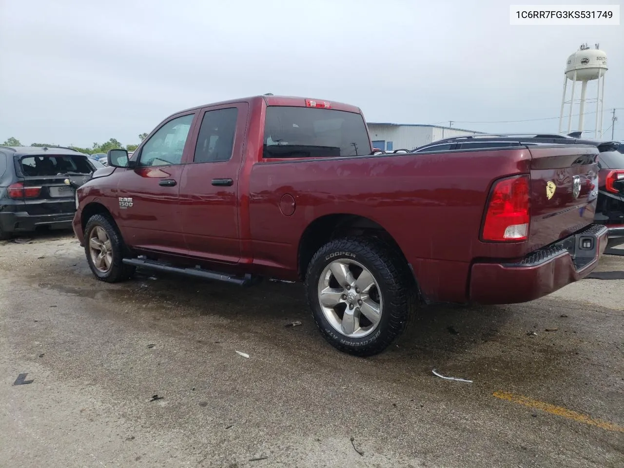 2019 Ram 1500 Classic Tradesman VIN: 1C6RR7FG3KS531749 Lot: 60326594