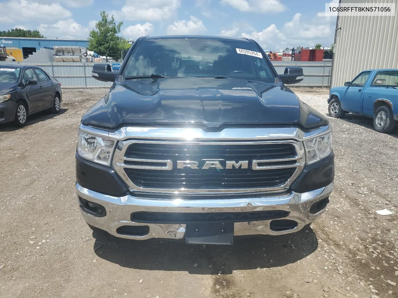 2019 Ram 1500 Big Horn/Lone Star VIN: 1C6SRFFT8KN571056 Lot: 60395264