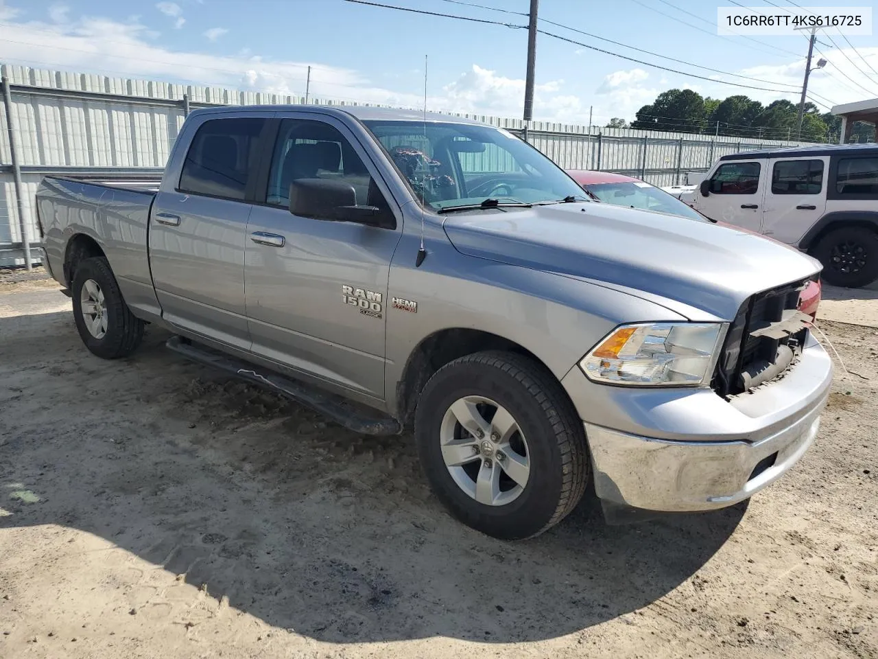 2019 Ram 1500 Classic Slt VIN: 1C6RR6TT4KS616725 Lot: 60420464