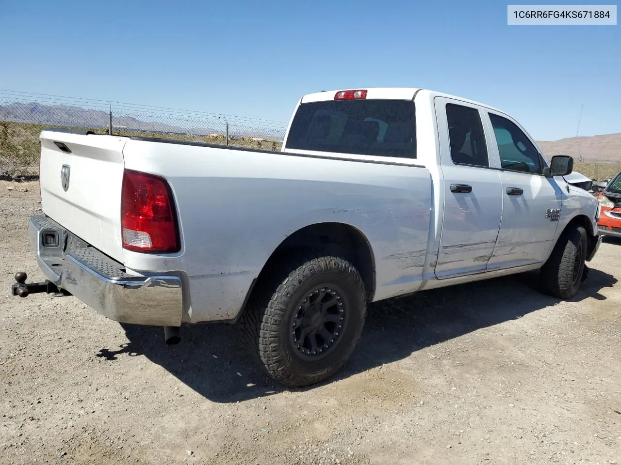 2019 Ram 1500 Classic Tradesman VIN: 1C6RR6FG4KS671884 Lot: 60472364