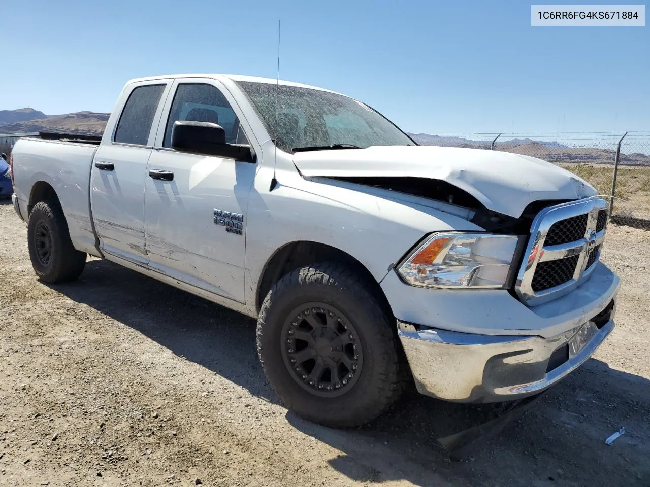 2019 Ram 1500 Classic Tradesman VIN: 1C6RR6FG4KS671884 Lot: 60472364