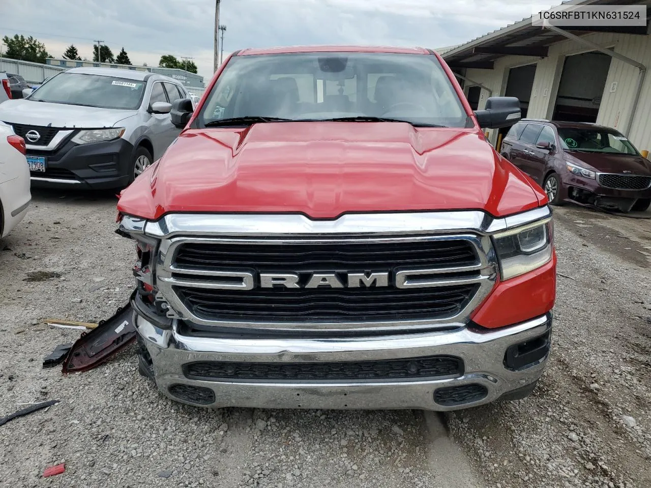 2019 Ram 1500 Big Horn/Lone Star VIN: 1C6SRFBT1KN631524 Lot: 60479934