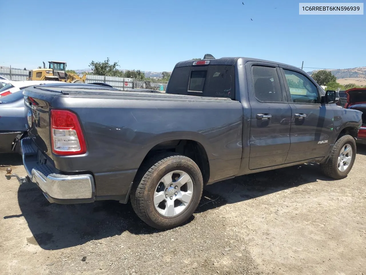 2019 Ram 1500 Big Horn/Lone Star VIN: 1C6RREBT6KN596939 Lot: 61072704