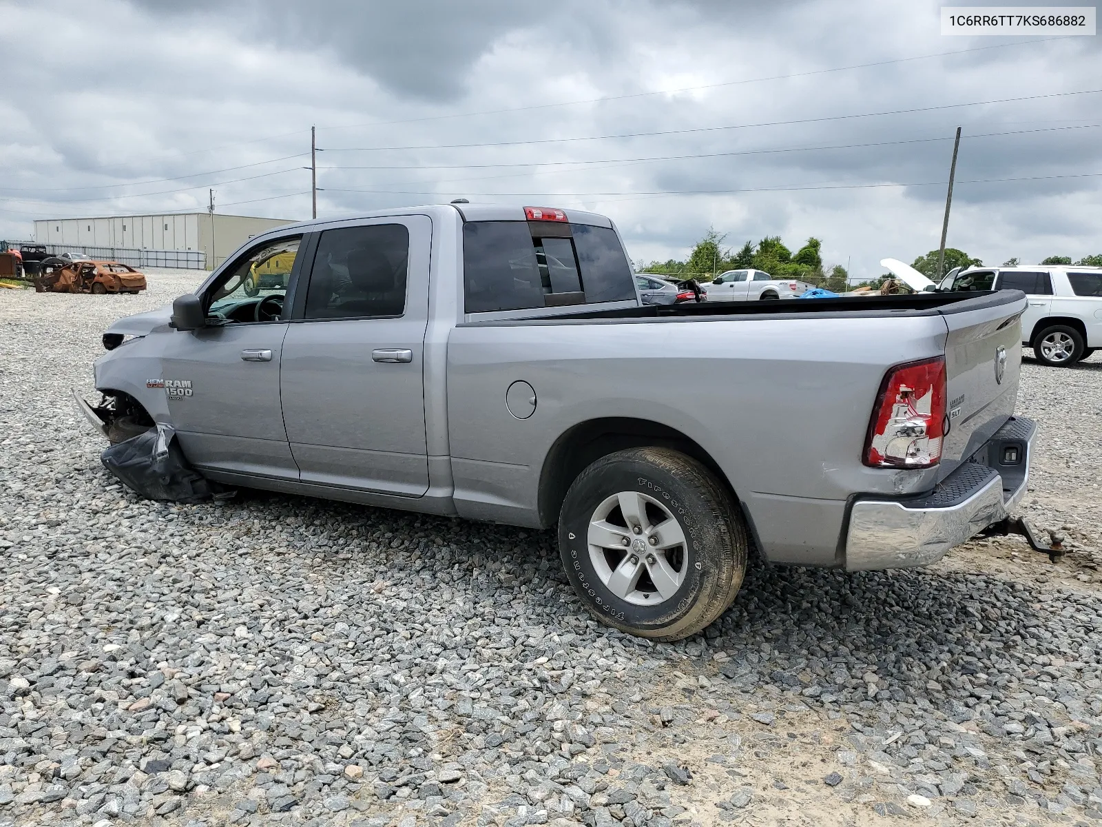 2019 Ram 1500 Classic Slt VIN: 1C6RR6TT7KS686882 Lot: 61128984