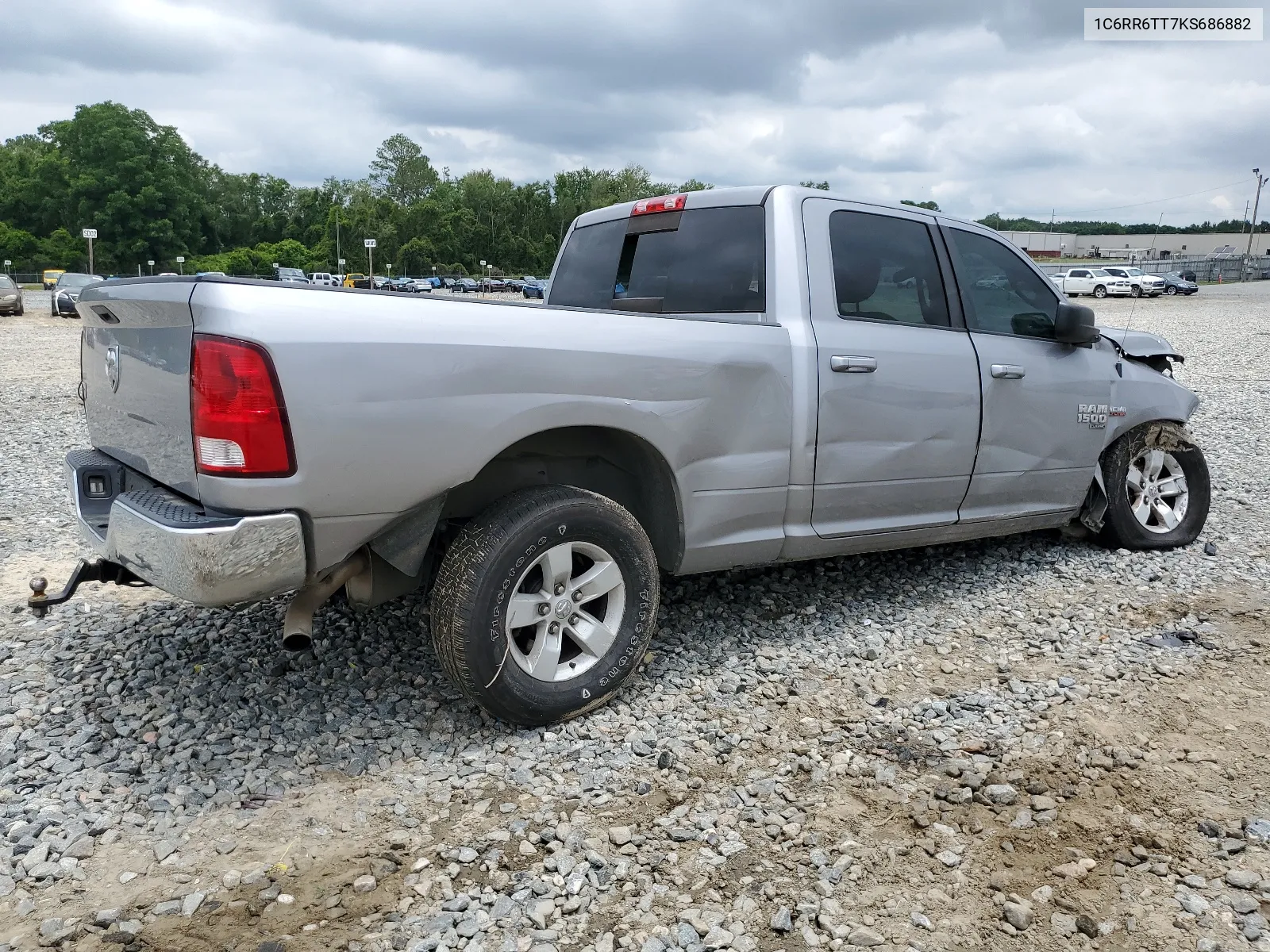 2019 Ram 1500 Classic Slt VIN: 1C6RR6TT7KS686882 Lot: 61128984