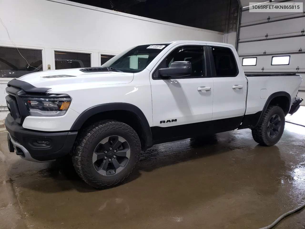 2019 Ram 1500 Rebel VIN: 1C6SRFET4KN865815 Lot: 61132074