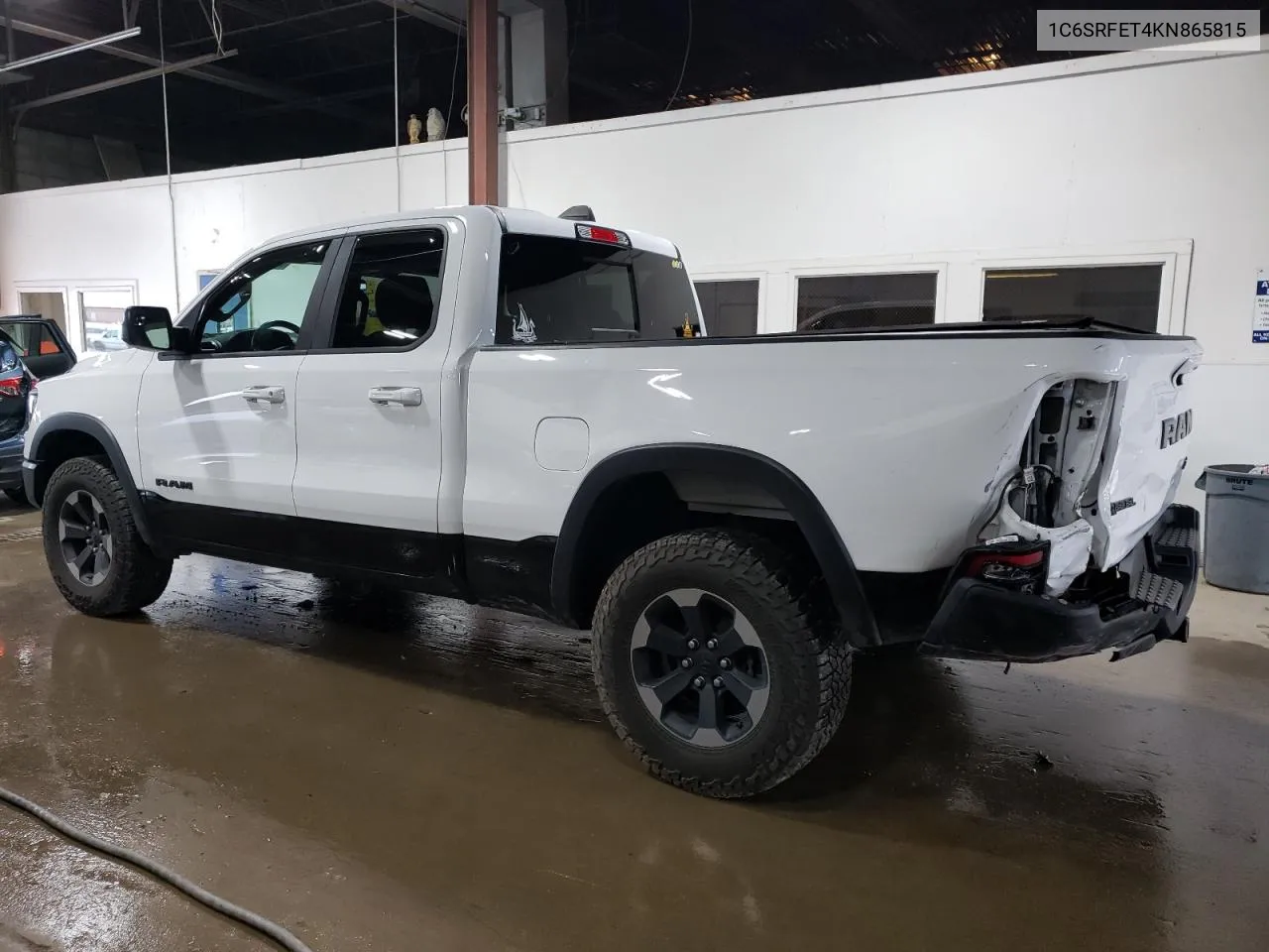 2019 Ram 1500 Rebel VIN: 1C6SRFET4KN865815 Lot: 61132074