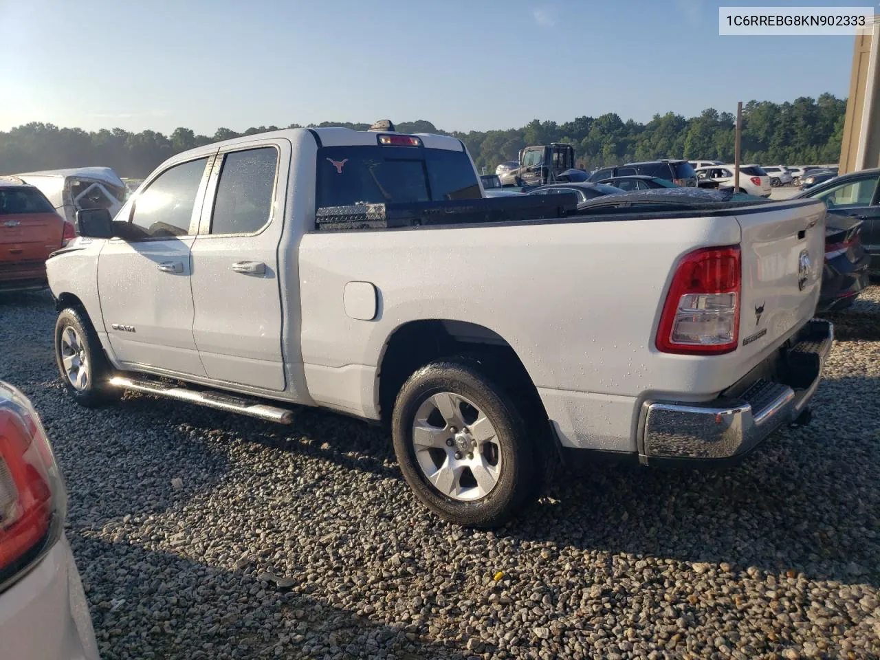 2019 Ram 1500 Big Horn/Lone Star VIN: 1C6RREBG8KN902333 Lot: 61695534