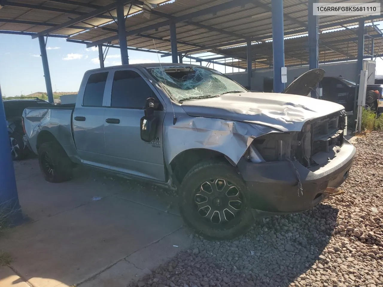 1C6RR6FG8KS681110 2019 Ram 1500 Classic Tradesman