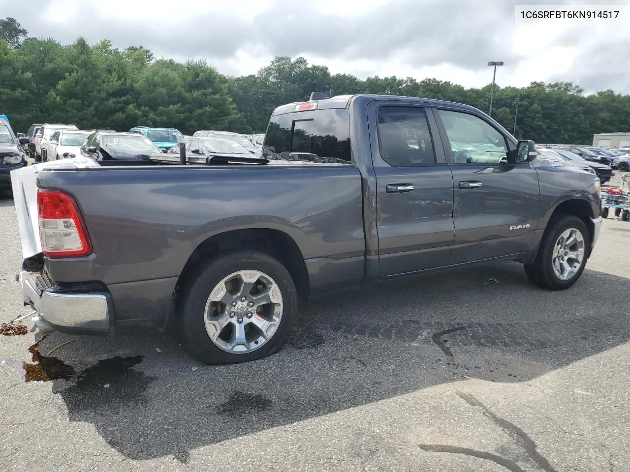 2019 Ram 1500 Big Horn/Lone Star VIN: 1C6SRFBT6KN914517 Lot: 61837174